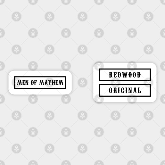 Men Of Mayhem Sons Of Anarchy Sticker TeePublic
